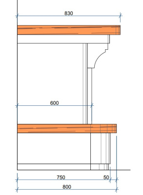 Каминная облицовка Sunhill ALBERTVILLE