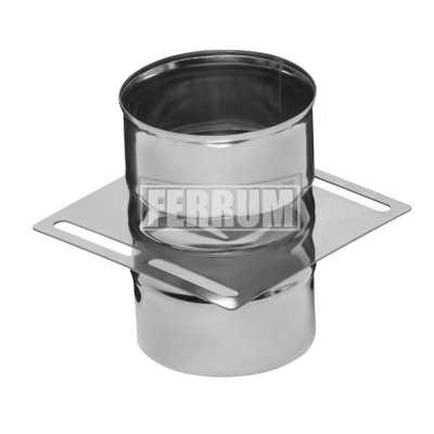 Площадка монтажная одностенная Феррум (430/0,8) диам. 115