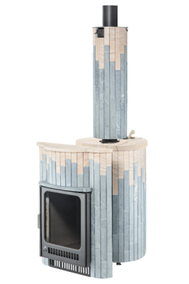  Банная печь Фёрингер Ламель Малютка (Талькохлорит+"Окаменевшее дерево")