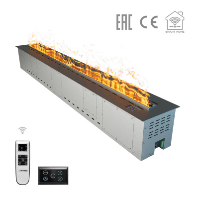 Паровой камин Airtone Vepo 1800 мм (черный матовый) Паровой камин Airtone Vepo 1800 мм (черный матовый)