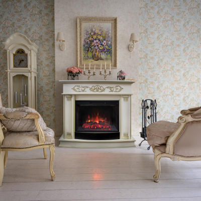 Электрокамин Milano 25/25,5 WT с очагом Sparta 25,5