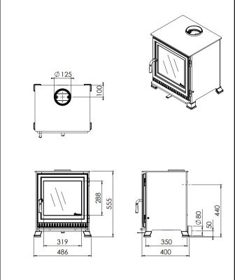  Печь Dik Geurts Aste 5 