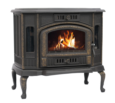  Чугунная печь-камин НМК Сибирь - 10 