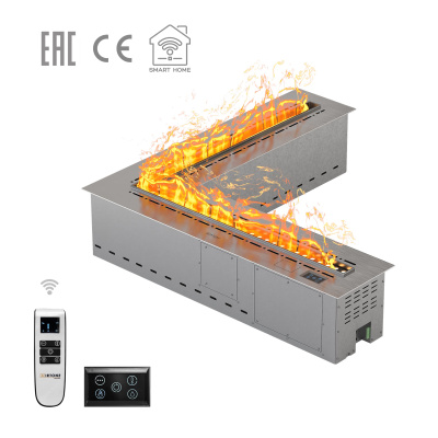 Паровой камин Airtone Vepo Angle 1000x1000 мм 