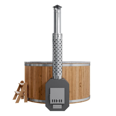 Купель Polar Spa LIGHT 195 HOT серый гранит (термососна светлая) Купель Polar Spa LIGHT 195 HOT серый гранит (термососна светлая)