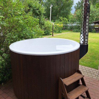 Купель Polar Spa COMFORT 160 HOT (термососна графит)