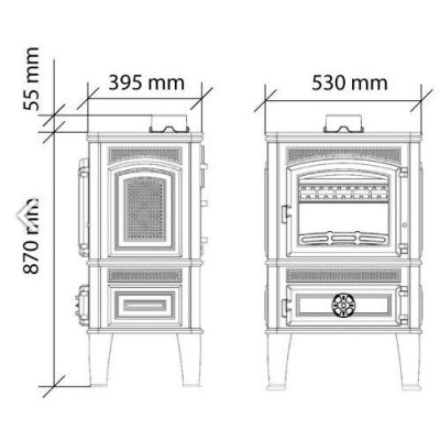 Чугунная печь Ferguss Magma Чугунная печь Ferguss Magma