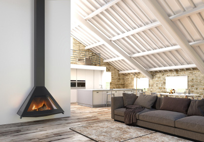 Дровяной камин ROCAL D-10 Graffiti стальной Дровяной камин ROCAL D-10 Graffiti стальной