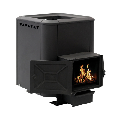 Чугунная банная печь НМК Сибирь-15 конвекционная с выносом Чугунная банная печь НМК Сибирь-15 конвекционная с выносом