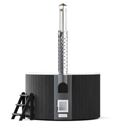 Купель Polar Spa ELITE 180 (термобереза графит)