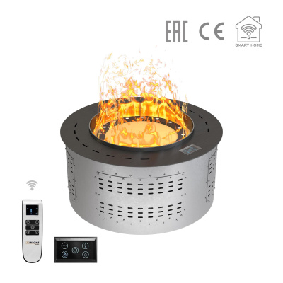 Паровой камин Airtone Vepo Round 600 мм (графит сатин) Паровой камин Airtone Vepo Round 600 мм (графит сатин)