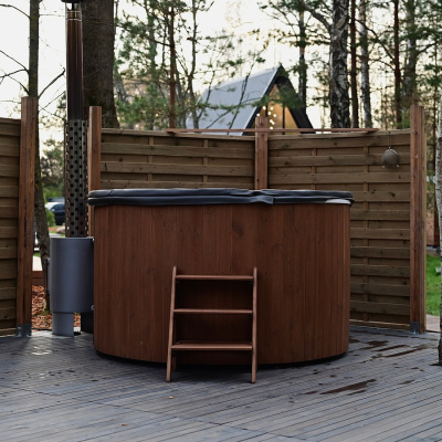 Купель Polar Spa COMFORT 195 HOT (термобереза графит)