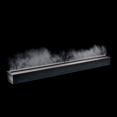 Встраиваемый камин-увлажнитель FireLine 2400 Blue (черная панель)