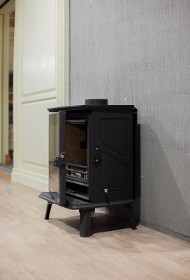  Печь-камин Loki Canada black