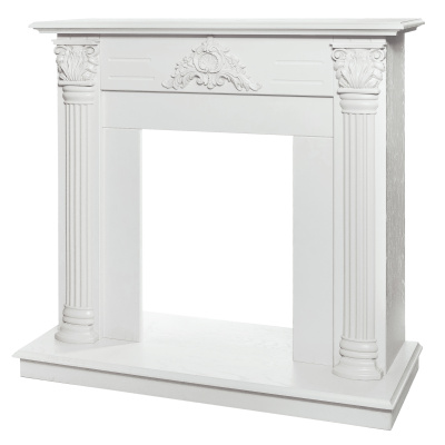 Портал для электрокамина Stefania STD WT Белое золото