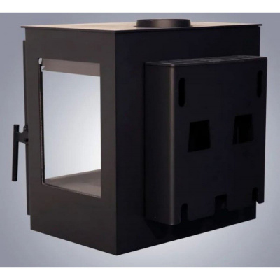 Дровяной камин PANADERO ONIX WALL Ecodesign стальной Дровяной камин PANADERO ONIX WALL Ecodesign стальной