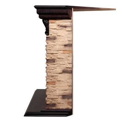 Портал для электрокамина Dublin Rock STD/24 AO Corner(угловой)