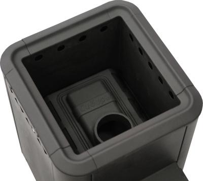 Чугунная банная печь НМК Сибирь-15 конвекционная с выносом Чугунная банная печь НМК Сибирь-15 конвекционная с выносом