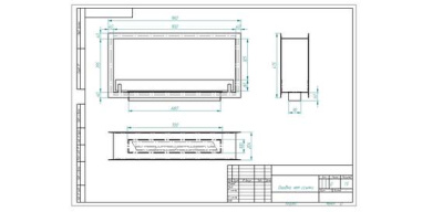 Биокамин Zefire сквозной Standart 900 Биокамин Zefire сквозной Standart 900