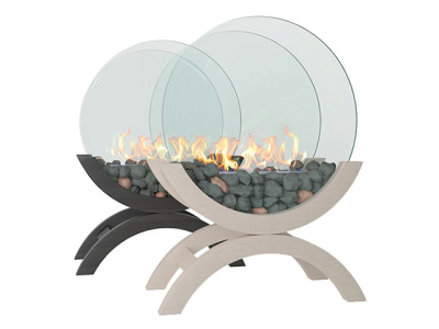 Биокамин Zefire Iris mini (темный)