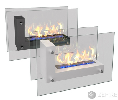 Биокамин Zefire Fidero 900 (белый) Биокамин Zefire Fidero 900 (белый)