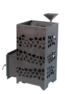 Стальная банная печь НМК "Камчатка"-15 Стальная банная печь НМК "Камчатка"-15