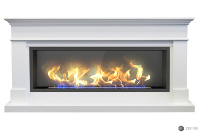 Биокамин Zefire в линейном портале Финола со стемалитом