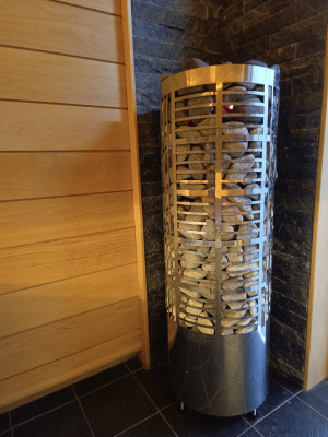  Электрическая печь для бани и сауны Born Line 7 кВт (черный корпус)