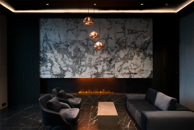 Встраиваемый электрический Schönes feuer 3D-камин FireLine 1500 (черная панель)