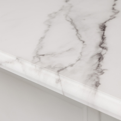 Портал для электрокамина Carolina 25,5 WT Мрамор белый