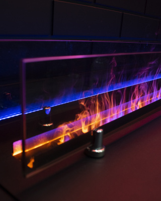 Декоративное стекло Bronze для электромкаминов Schönes feuer