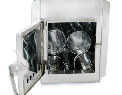 Стальная мобильная печь НМК "Турист" (складной дымоход в комплекте) Стальная мобильная печь НМК "Турист" (складной дымоход в комплекте)