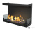 Биокамин Zefire торцевой Standart 700