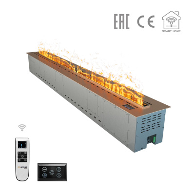 Паровой камин Airtone Vepo 2000 мм (розовое золото сатин) Паровой камин Airtone Vepo 2000 мм (розовое золото сатин)