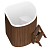 Купель Polar Spa CORNER SMALL (термобереза темная)