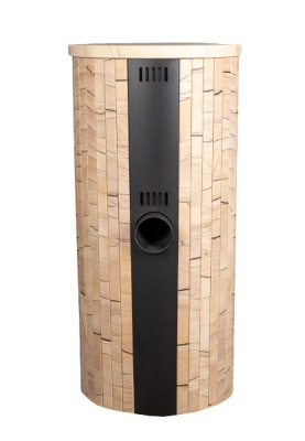  Печь Фёрингер отопительно-варочная "Лада" Окаменевшее дерево