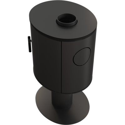 Печь-камин Kratki Koza Orbit (Коза Орбит, c полкой наверху) Печь-камин Kratki Koza Orbit (Коза Орбит, c полкой наверху)