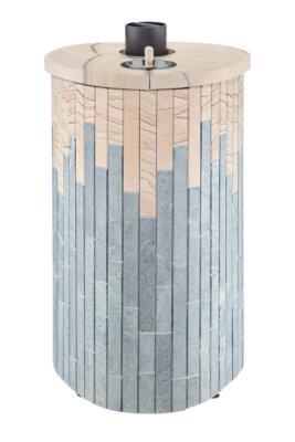  Банная печь Фёрингер Ламель Малютка (Талькохлорит+"Окаменевшее дерево")