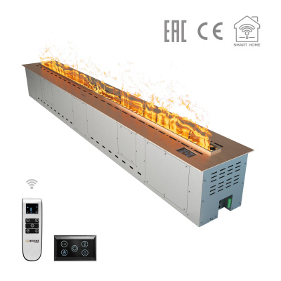 Паровой камин Airtone Vepo 1800 мм (розовое золото сатин) Паровой камин Airtone Vepo 1800 мм (розовое золото сатин)