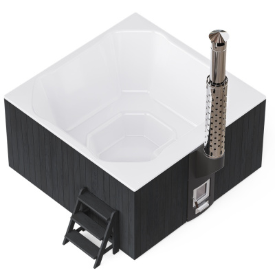 Купель Polar Spa ELITE QUATTRO 200 (термобереза графит) Купель Polar Spa ELITE QUATTRO 200 (термобереза графит)