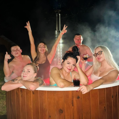 Купель Polar Spa ELITE 180 (термососна темная)