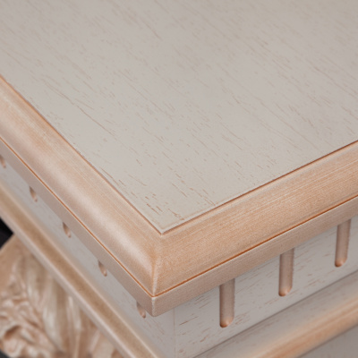 Портал для электрокамина Diva 33 WT Белый дуб с бежевой патиной