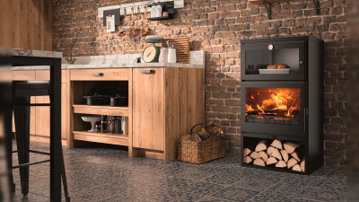 PANADERO Печь-камин с духовкой Oven Ecodesign PANADERO Печь-камин с духовкой Oven Ecodesign