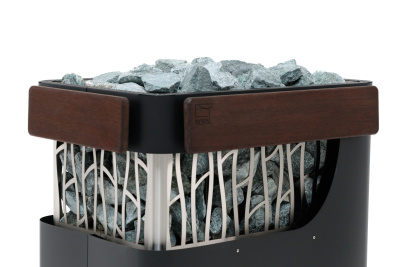 Электрическая печь для бани и сауны Born Stone Black 11 кВт (черный кожух) Электрическая печь для бани и сауны Born Stone Black 11 кВт (черный кожух)