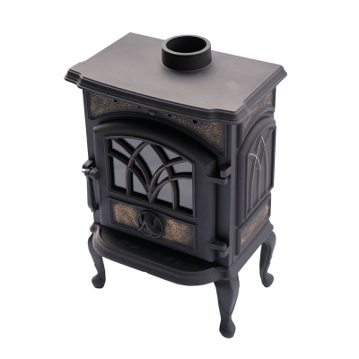 Чугунная печь-камин НМК Сибирь - 7 Чугунная печь-камин НМК Сибирь - 7