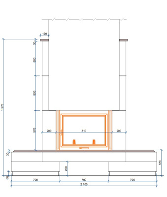 Каминная облицовка Sunhill ALABAMA