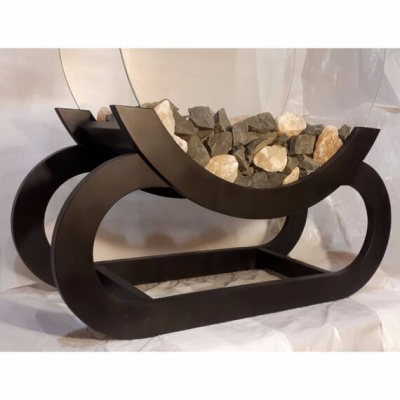 Биокамин Zefire Iris Ellipse (темный)