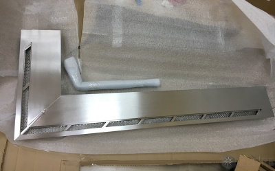 Прямоугольный контейнер Zefire 500 угловой