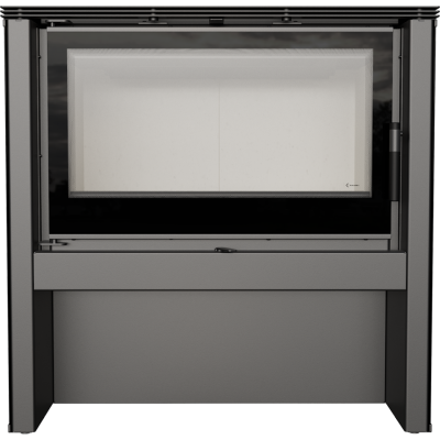  Печь-камин Kratki Koza Juno 12 C (Коза Джуно, черная) 