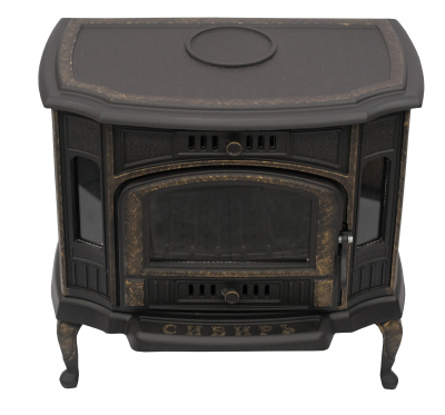  Чугунная печь-камин НМК Сибирь - 10 